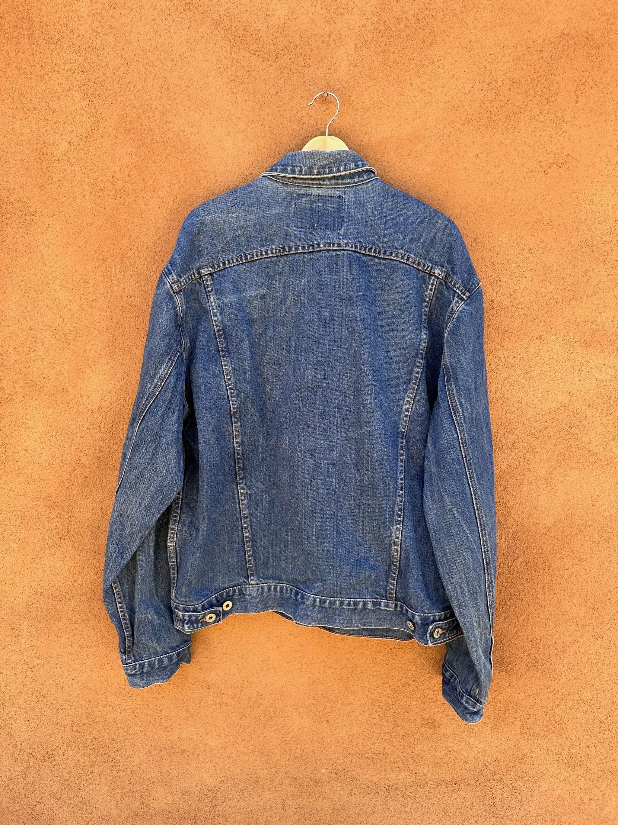 90's Guess Men's Denim Jacket - XL