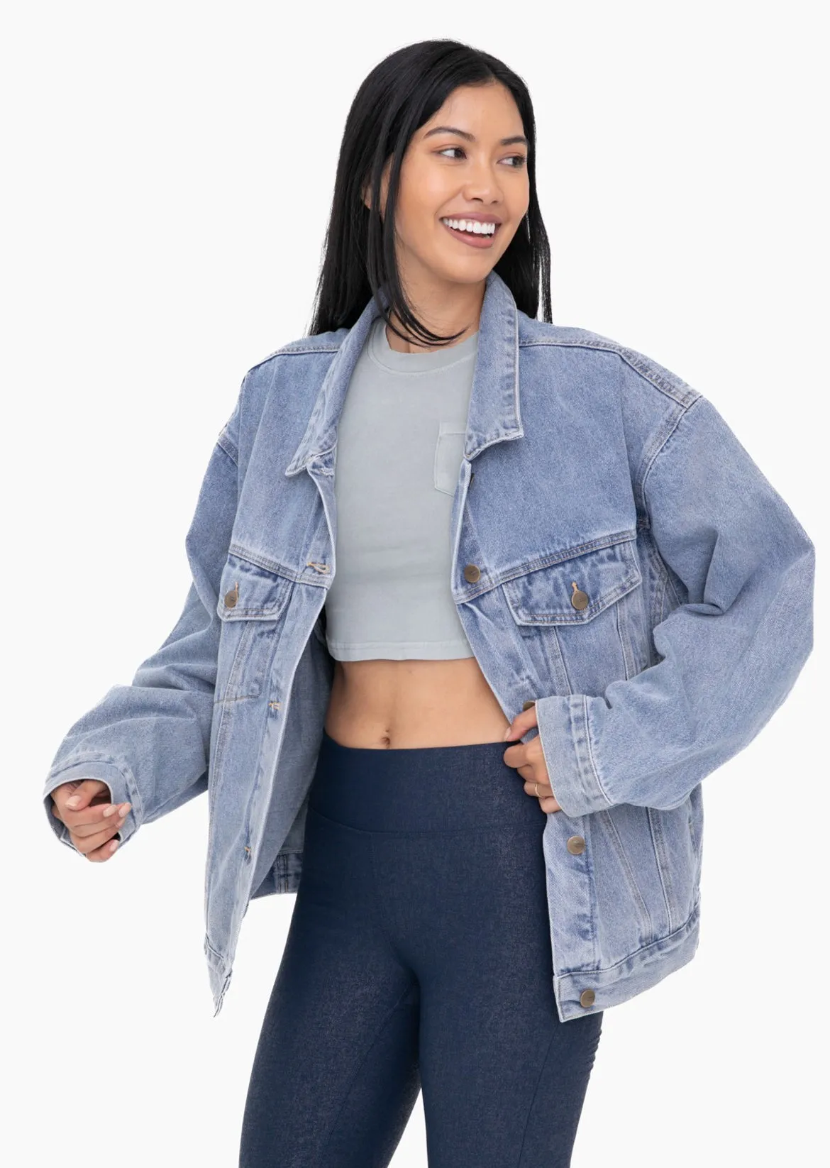 90's Oversized Denim Jacket