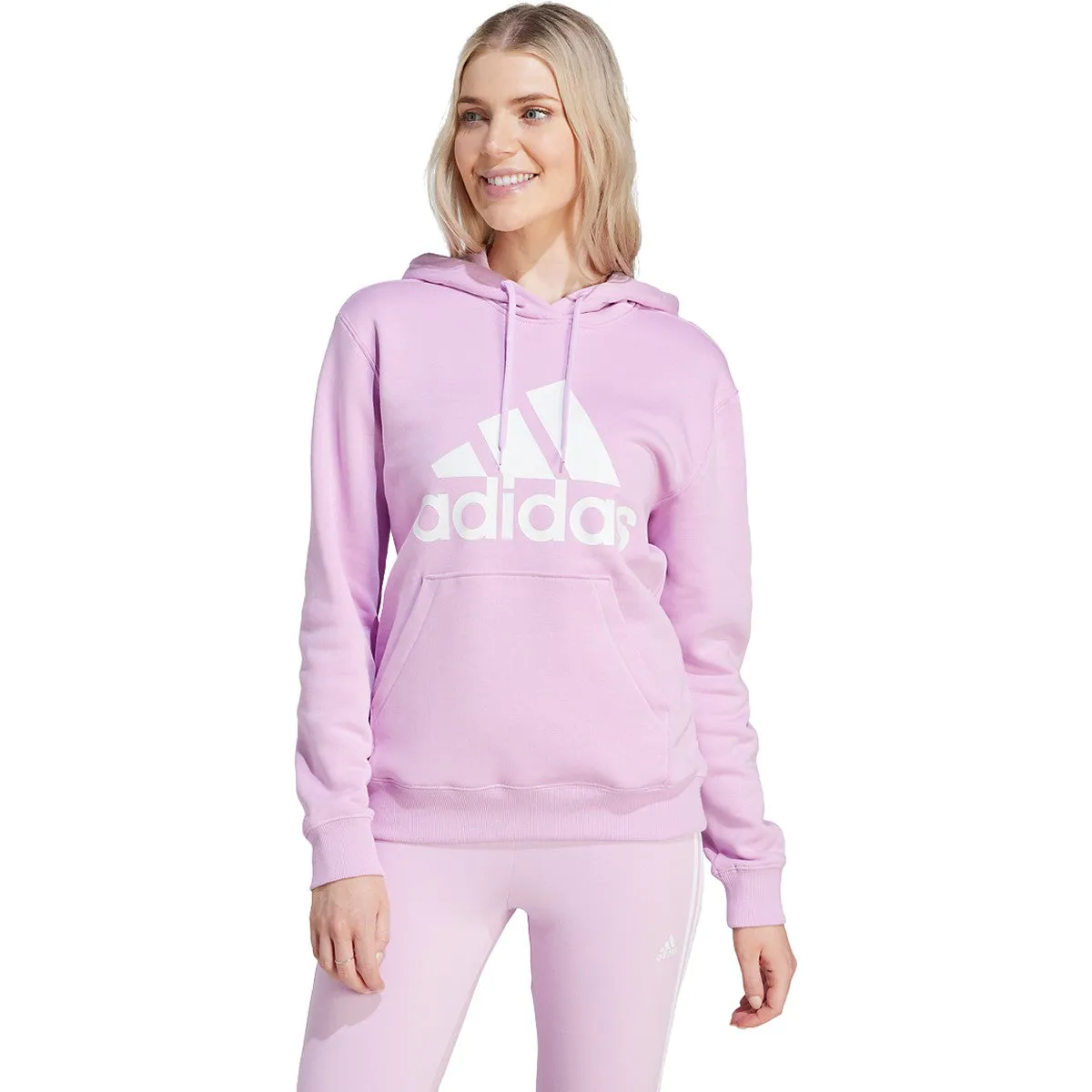 adidas Women's Essentials Big Logo Regular Fleece Hoodie