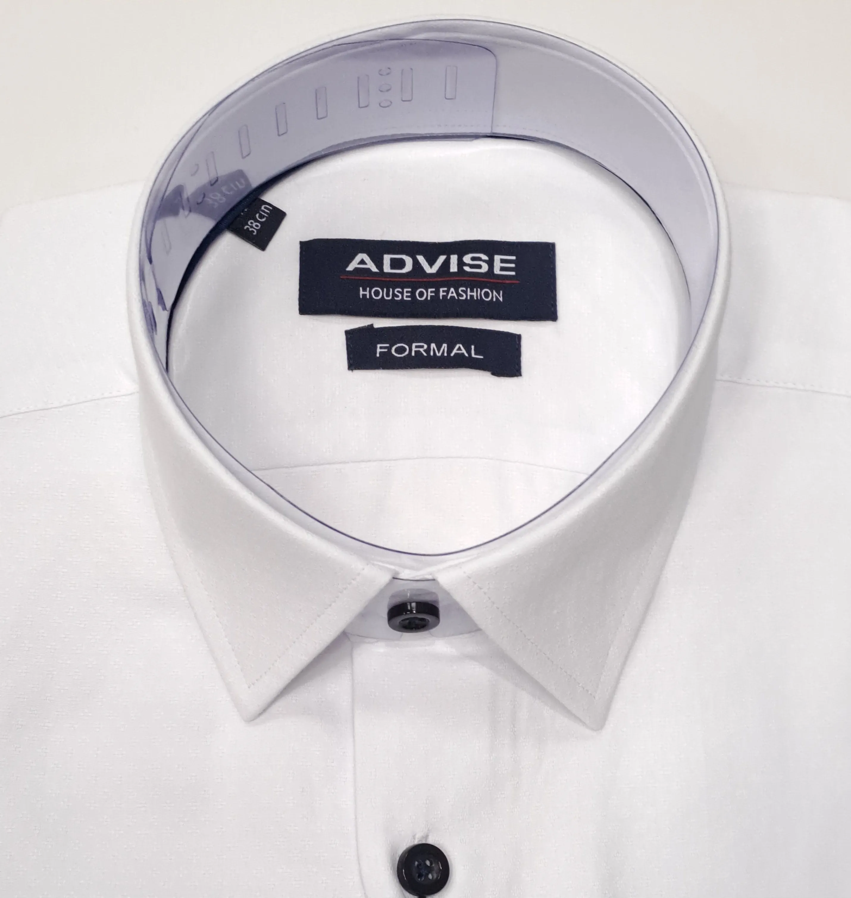 Advise House Of Fashion Long Sleeve Dress Shirt - White