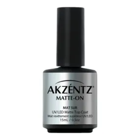 Akzéntz Luxio Gel Top Coat - Matte 0.5oz