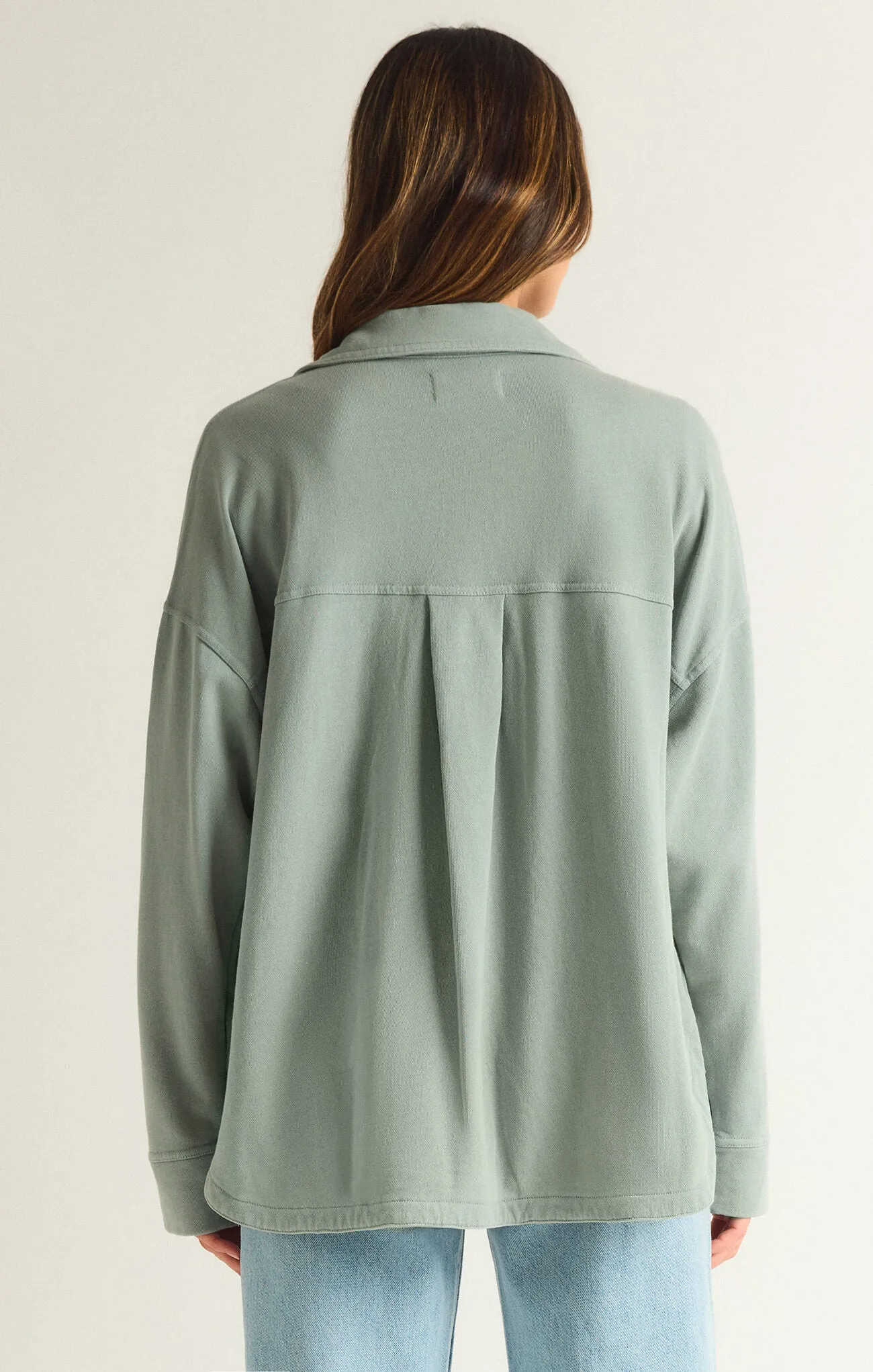 All Day Knit Jacket Jade