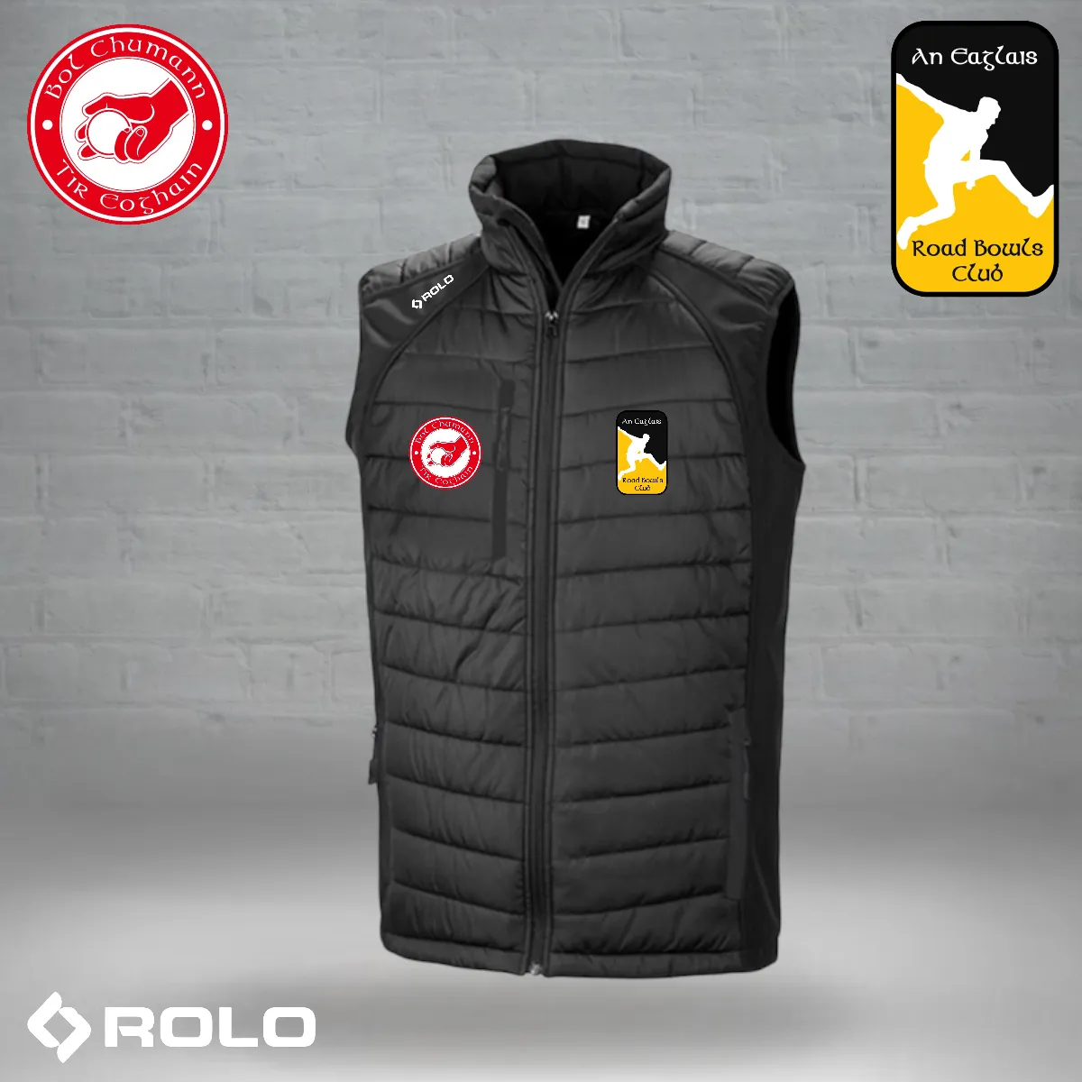 An Eaglais Road Bowls  – Gilet Bodywarmer