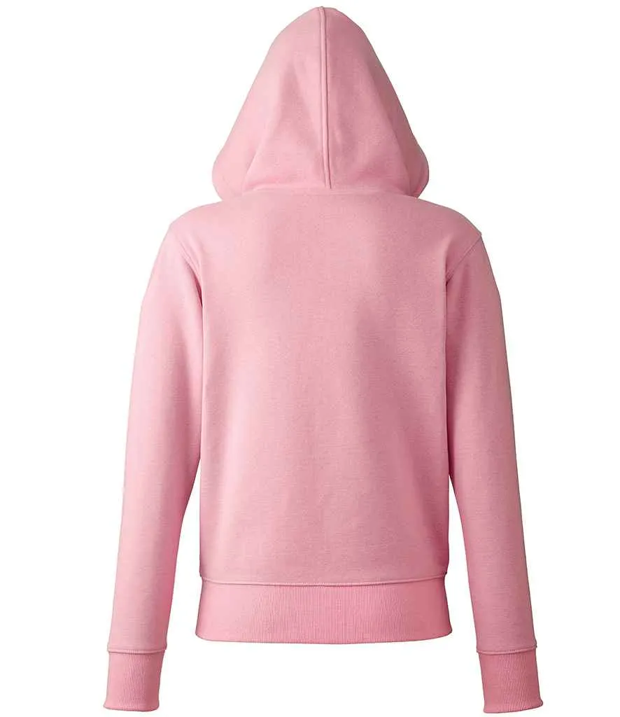 Anthem Ladies Organic Full Zip Hoodie | Pink