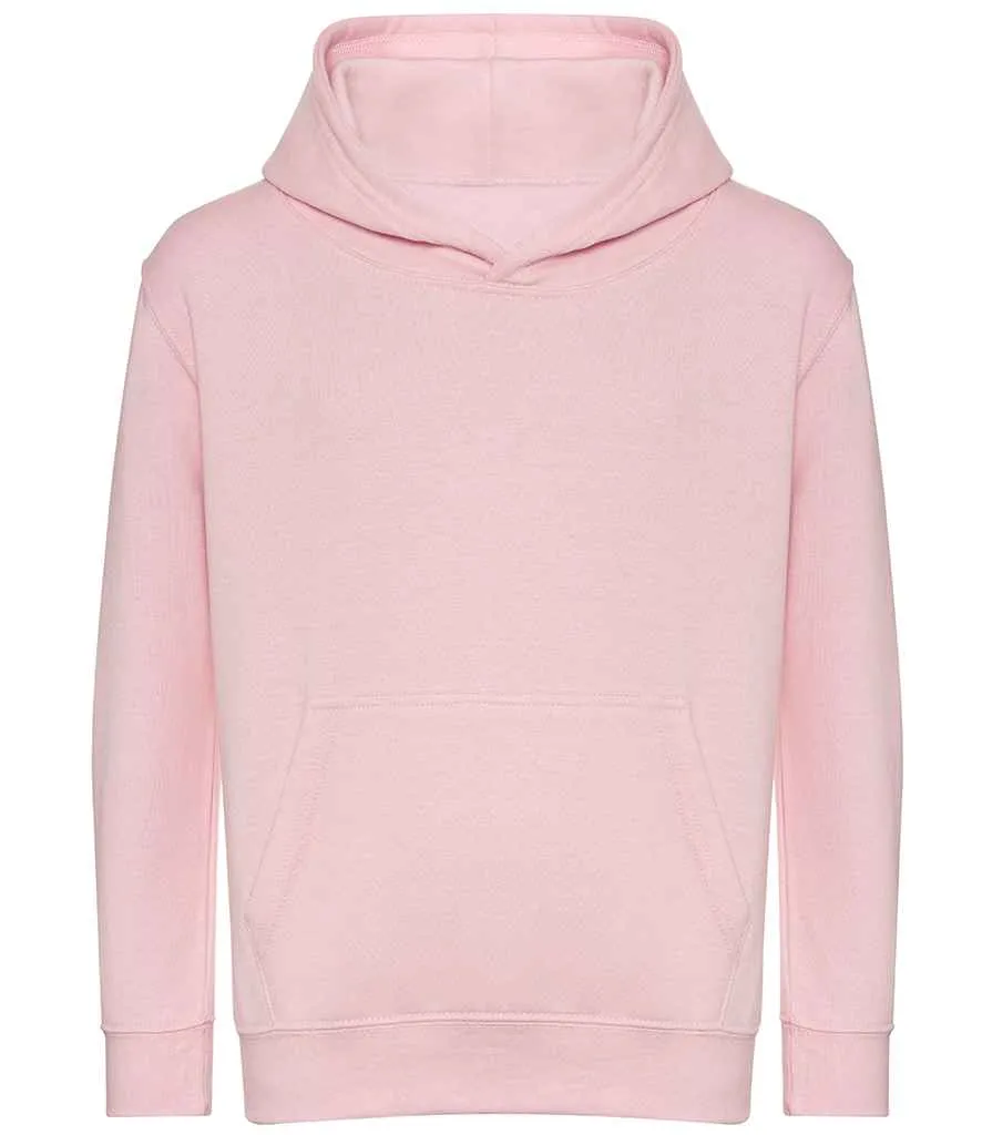 AWDis Kids Organic Hoodie | Baby Pink