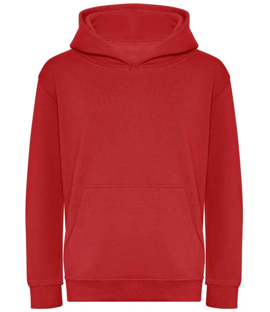 AWDis Kids Organic Hoodie | Fire Red