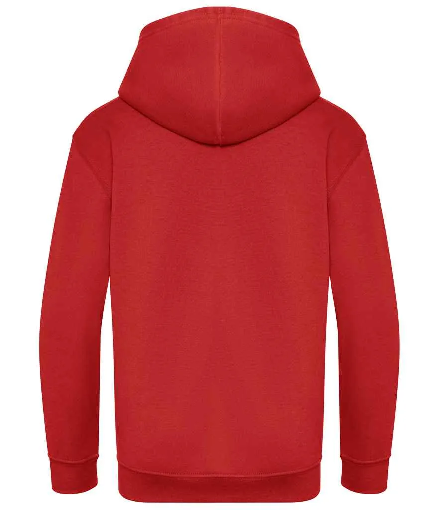 AWDis Kids Organic Hoodie | Fire Red