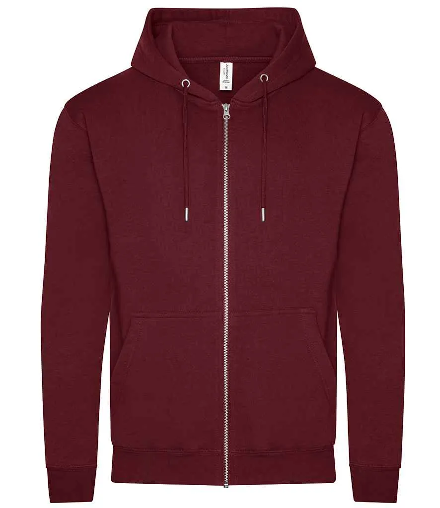 AWDis Organic Zoodie | Burgundy