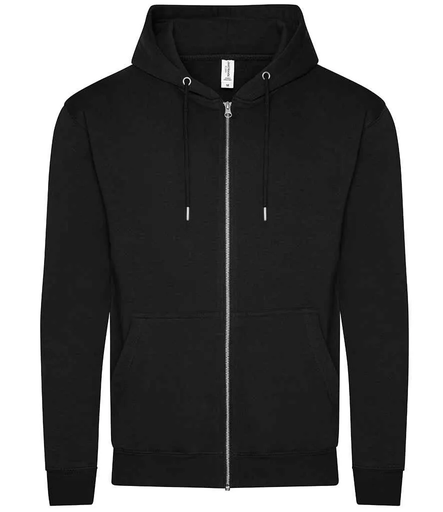 AWDis Organic Zoodie | Deep Black