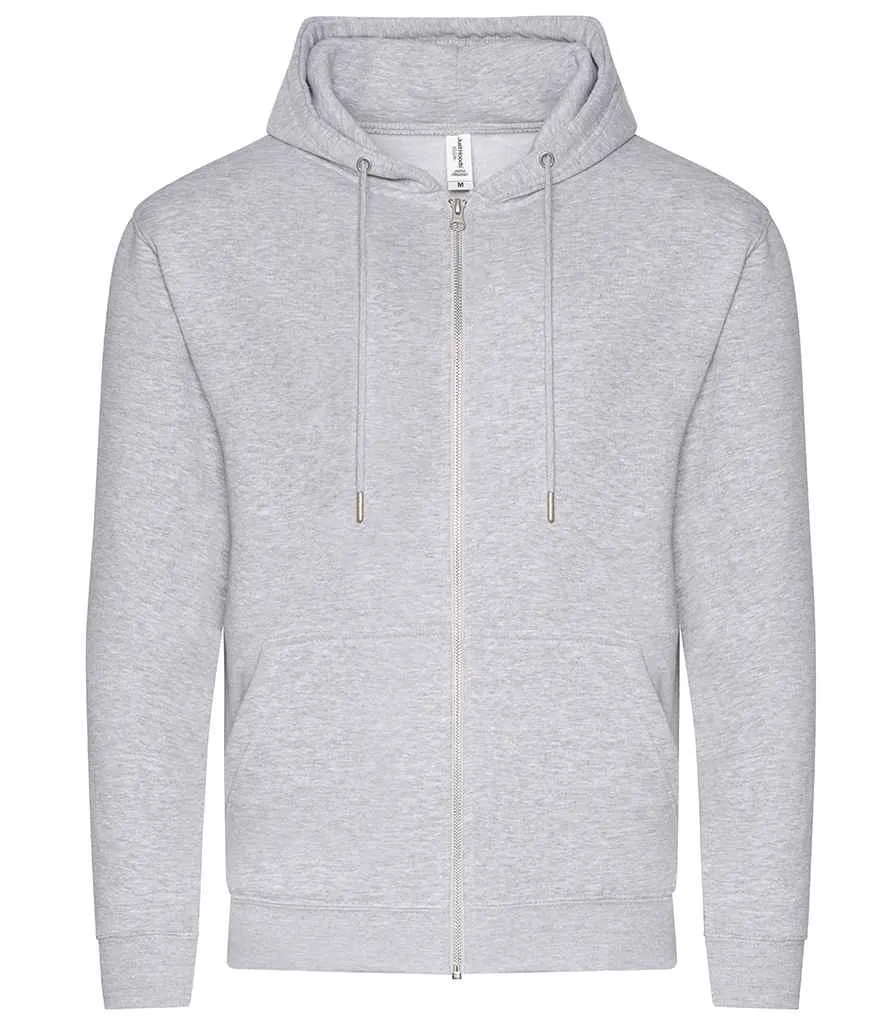 AWDis Organic Zoodie | Heather Grey