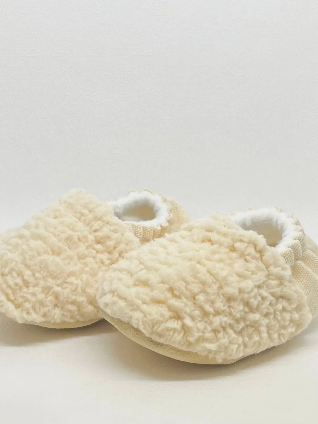 Baby Bear Faux Fur Slippers