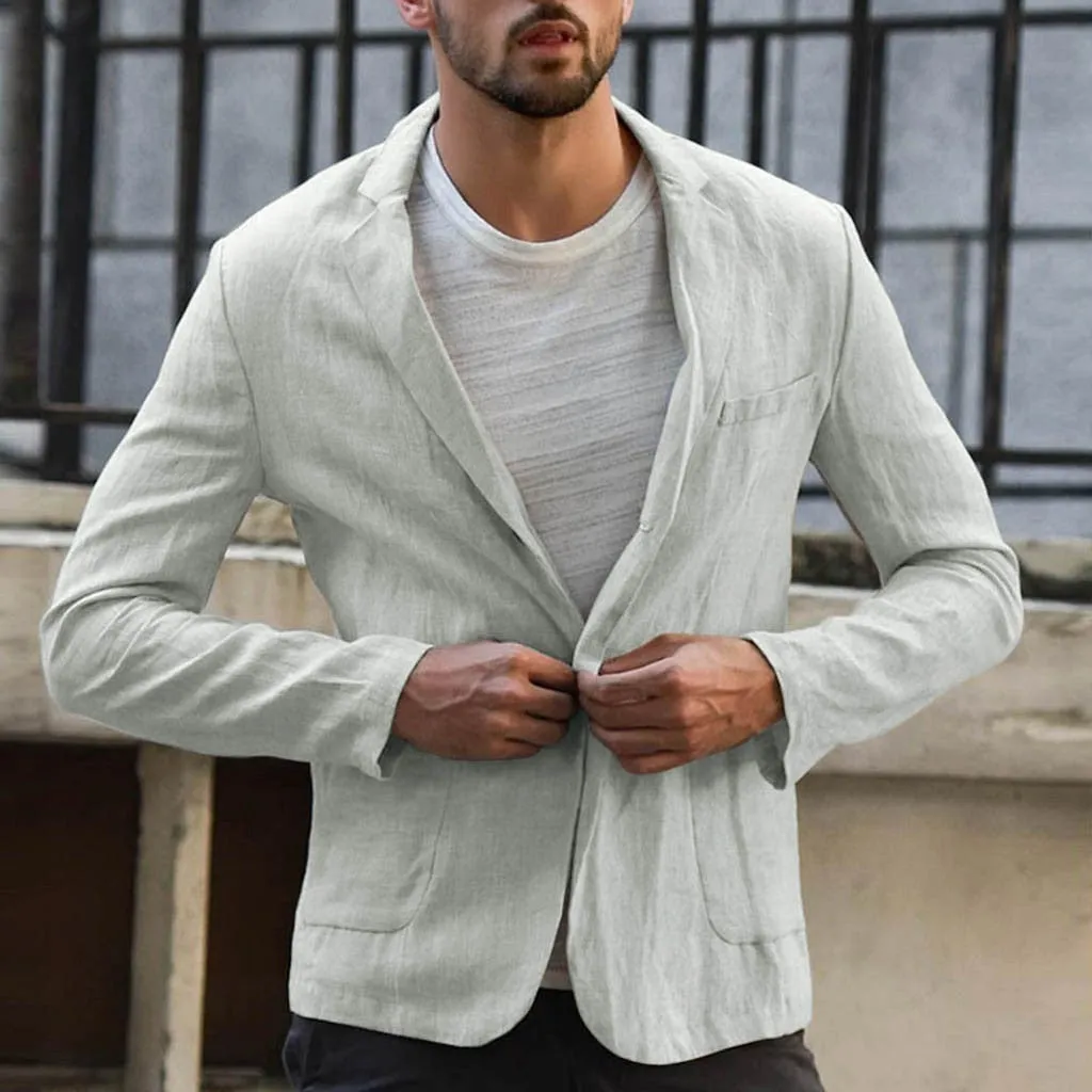 Benetton™ | Cotton & Linen Blazer