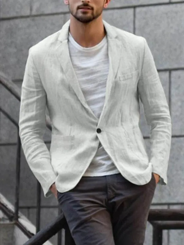 Benetton™ | Cotton & Linen Blazer