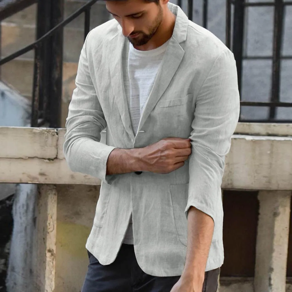 Benetton™ | Cotton & Linen Blazer