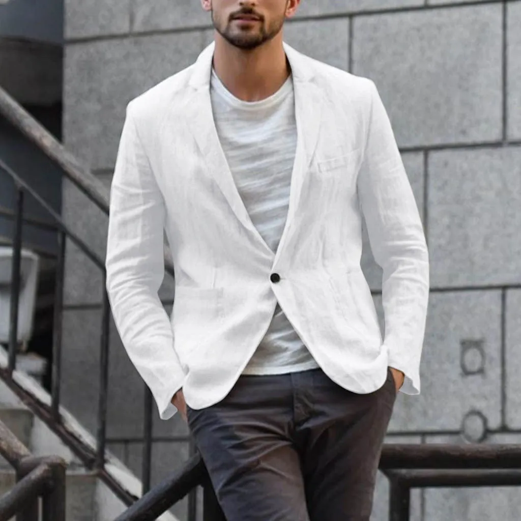 Benetton™ | Cotton & Linen Blazer