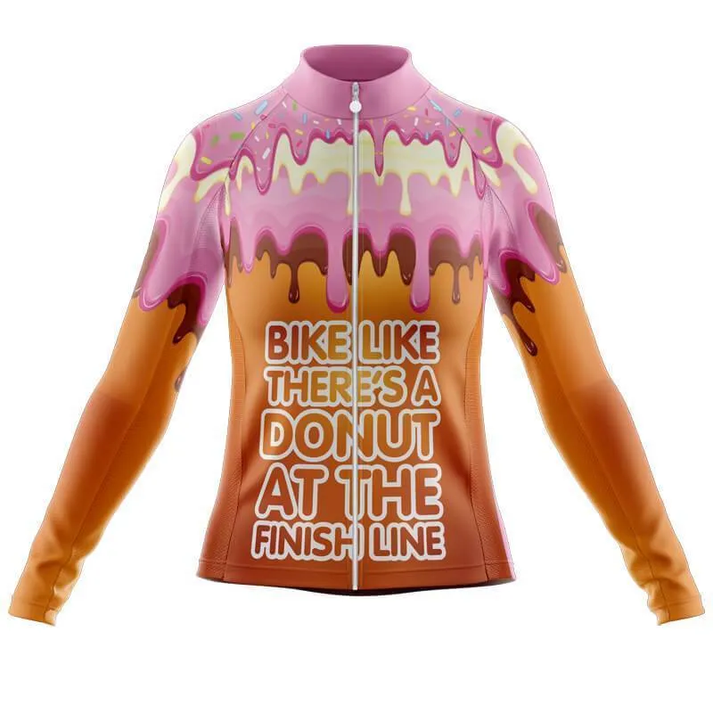 Bike Like There's a Donut Thermal Club Jersey (V2)