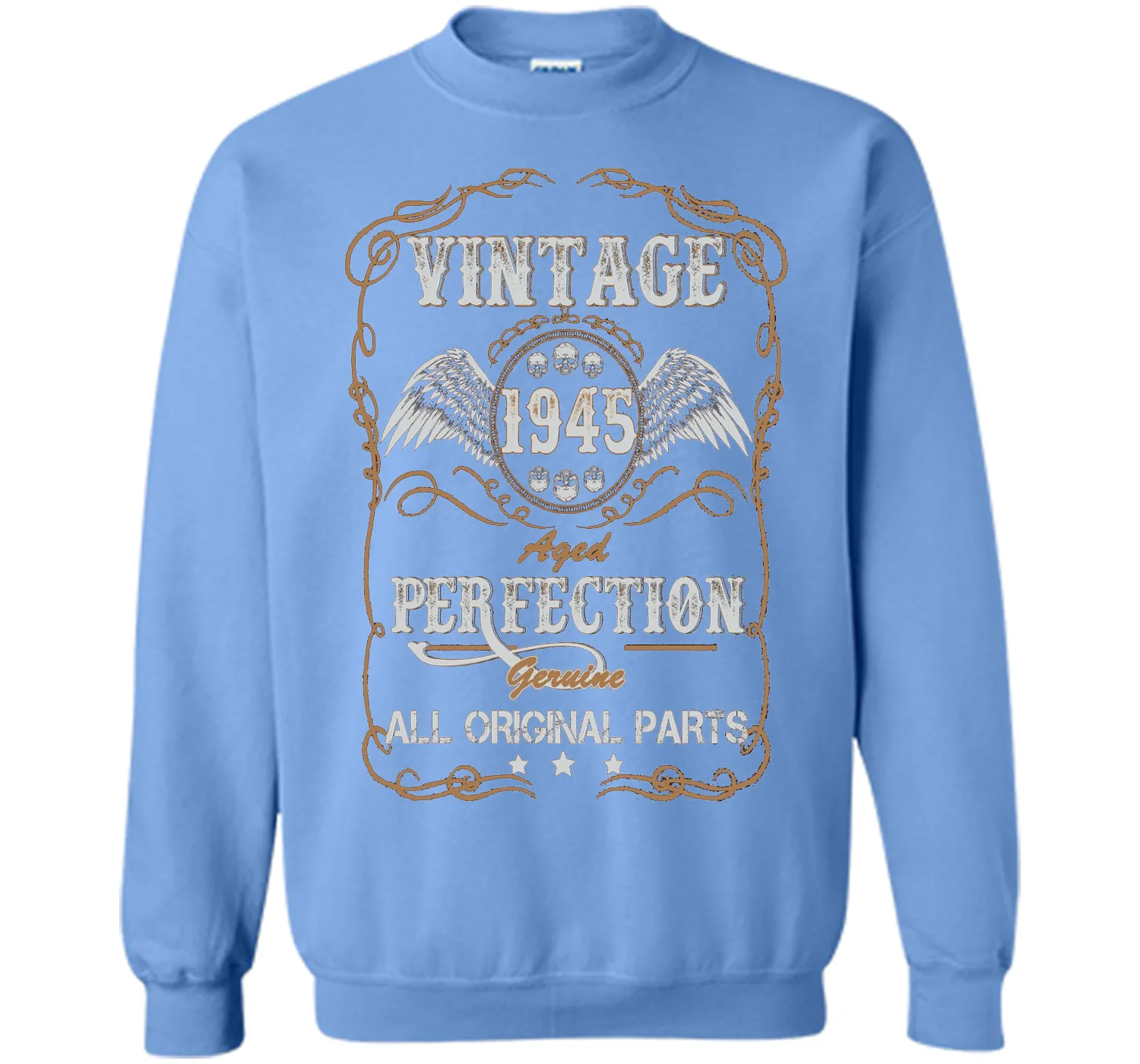 Birthday Year Gift Vintage 1945 All Original Parts T-Shirt