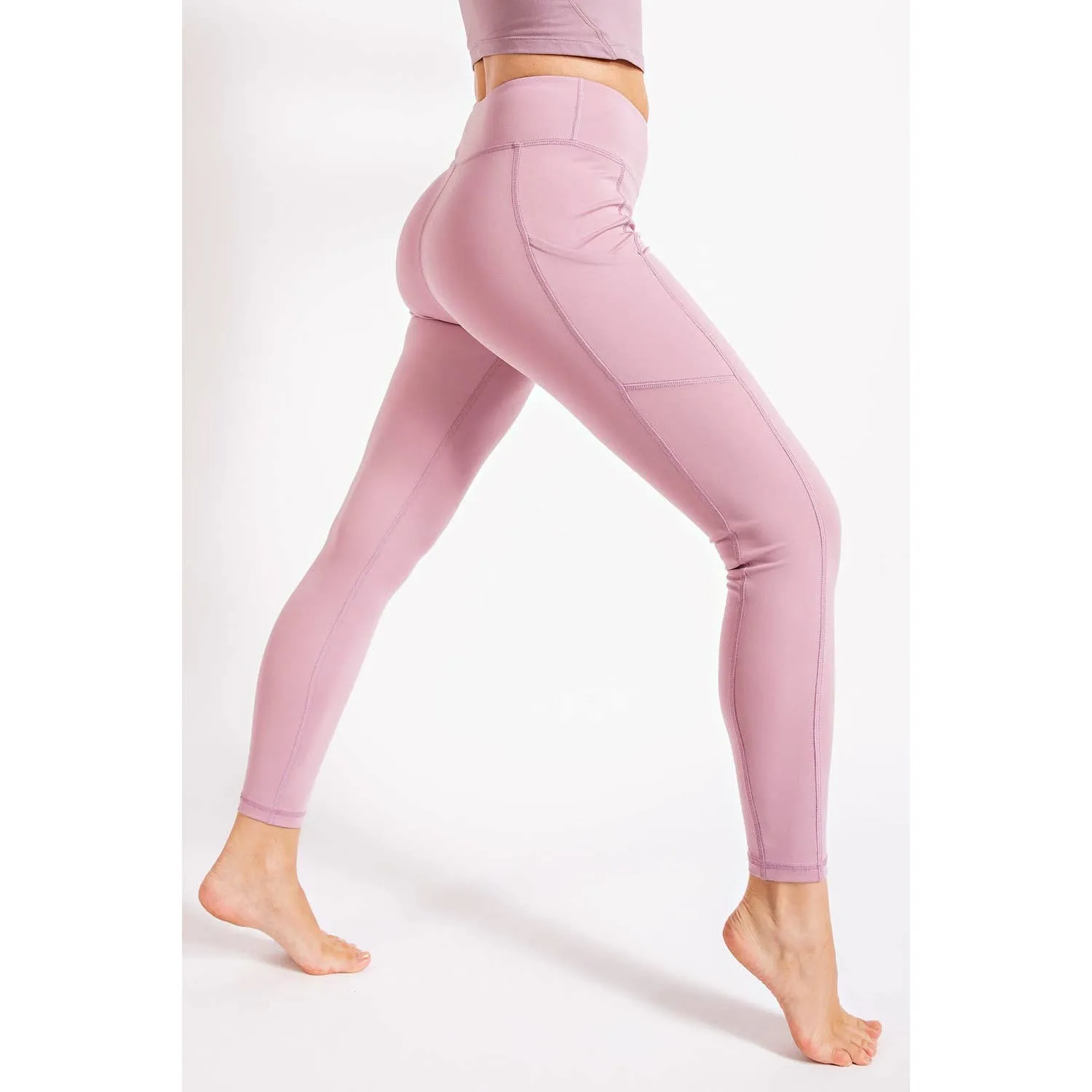 Black High Rise  Buttery Soft Pocketed Leggings