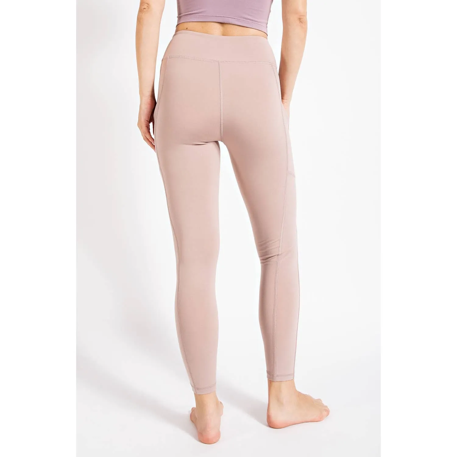 Black High Rise  Buttery Soft Pocketed Leggings