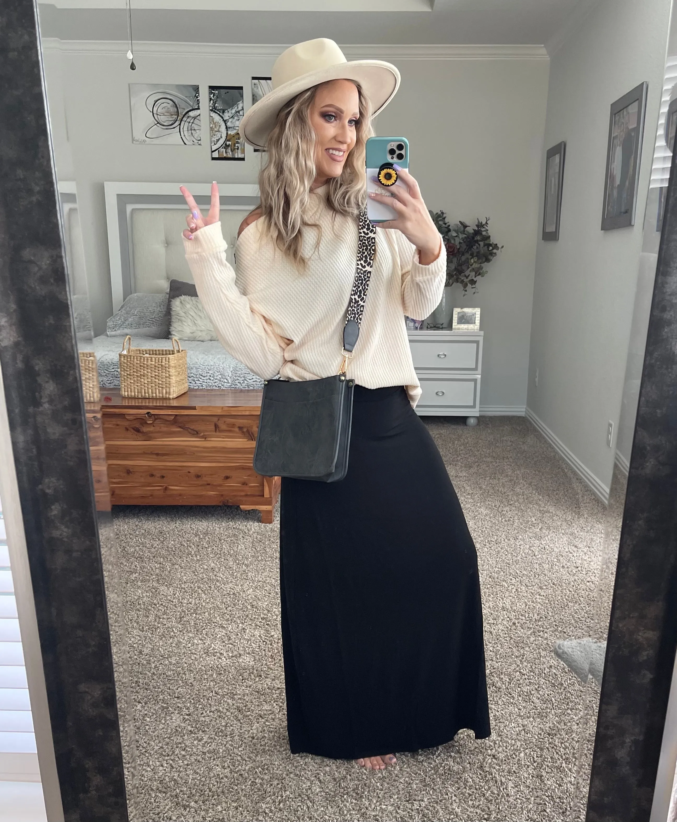 Black Maxi skirt