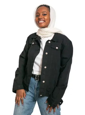 Black Short Jacket Jeans