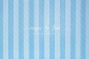 Blue Cotton Candy Stripe Wall (JG)