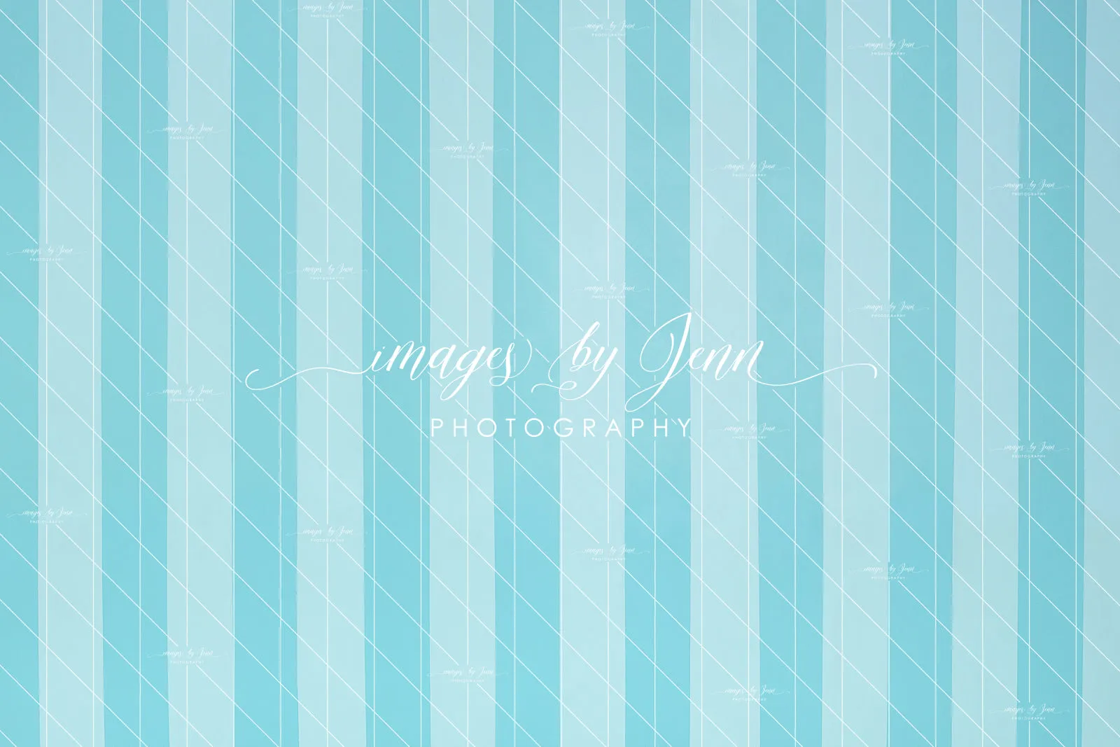 Blue Raspberry Stripe Wall (JG)