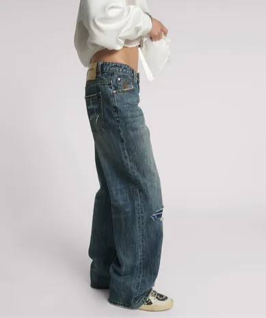 Boys Club Lowrider Low Waist Wide Leg Jeans