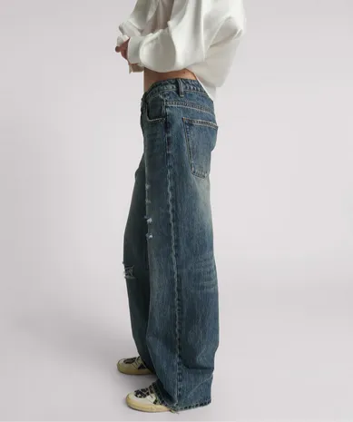 Boys Club Lowrider Low Waist Wide Leg Jeans