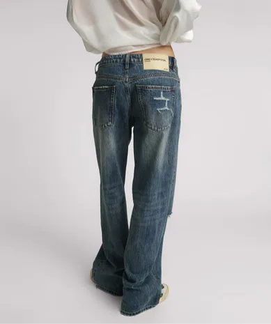 Boys Club Lowrider Low Waist Wide Leg Jeans