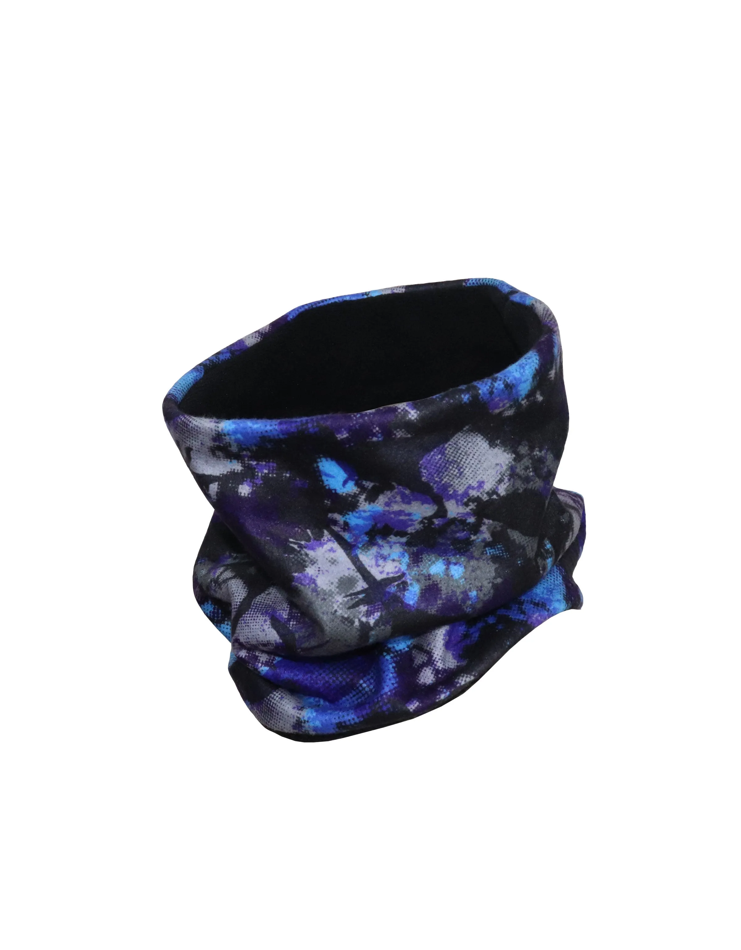 BOYS PRINTED REVERSIBLE FLEECE NECK WARMER
