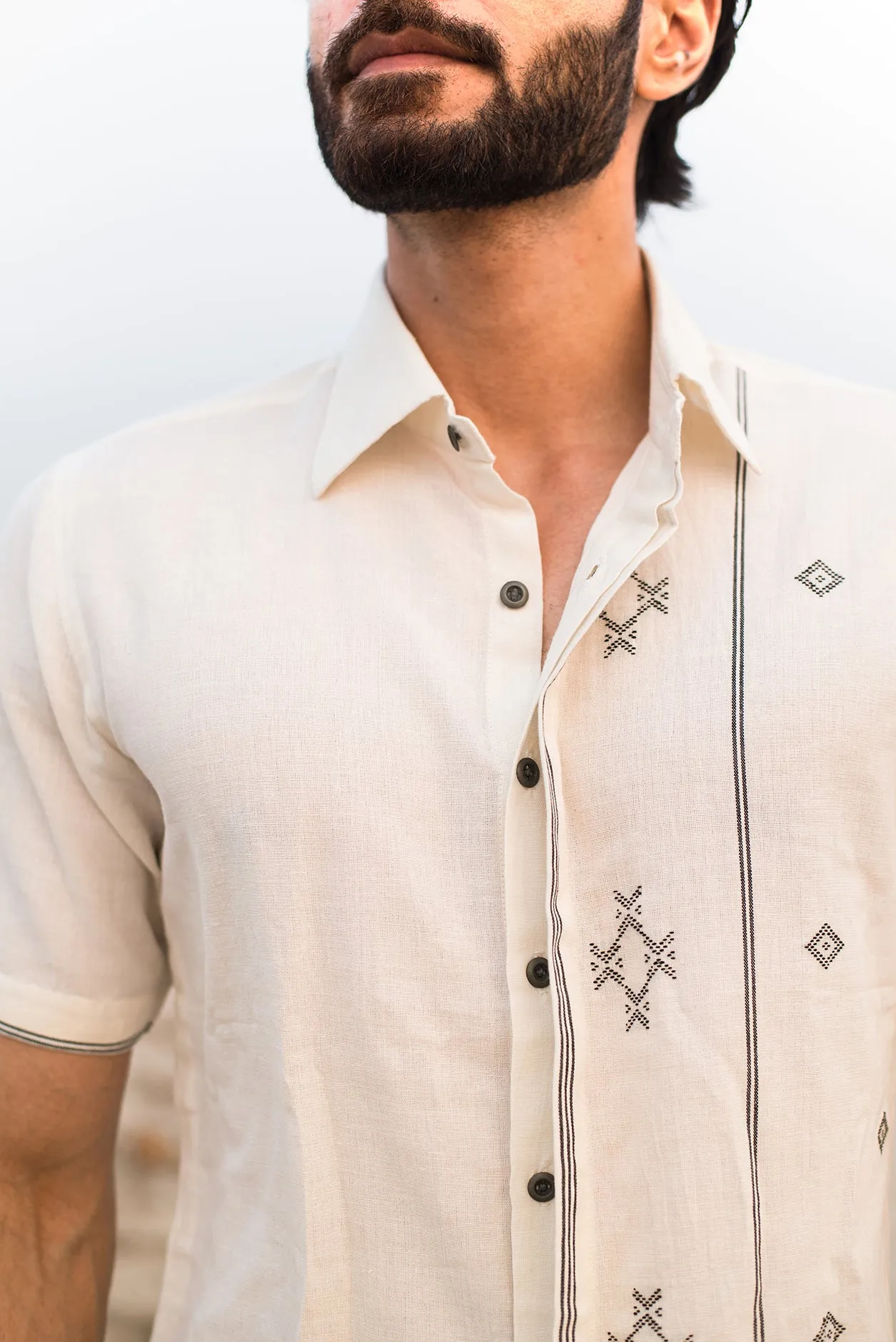 Bramble Creek Handwoven Cotton Shirt