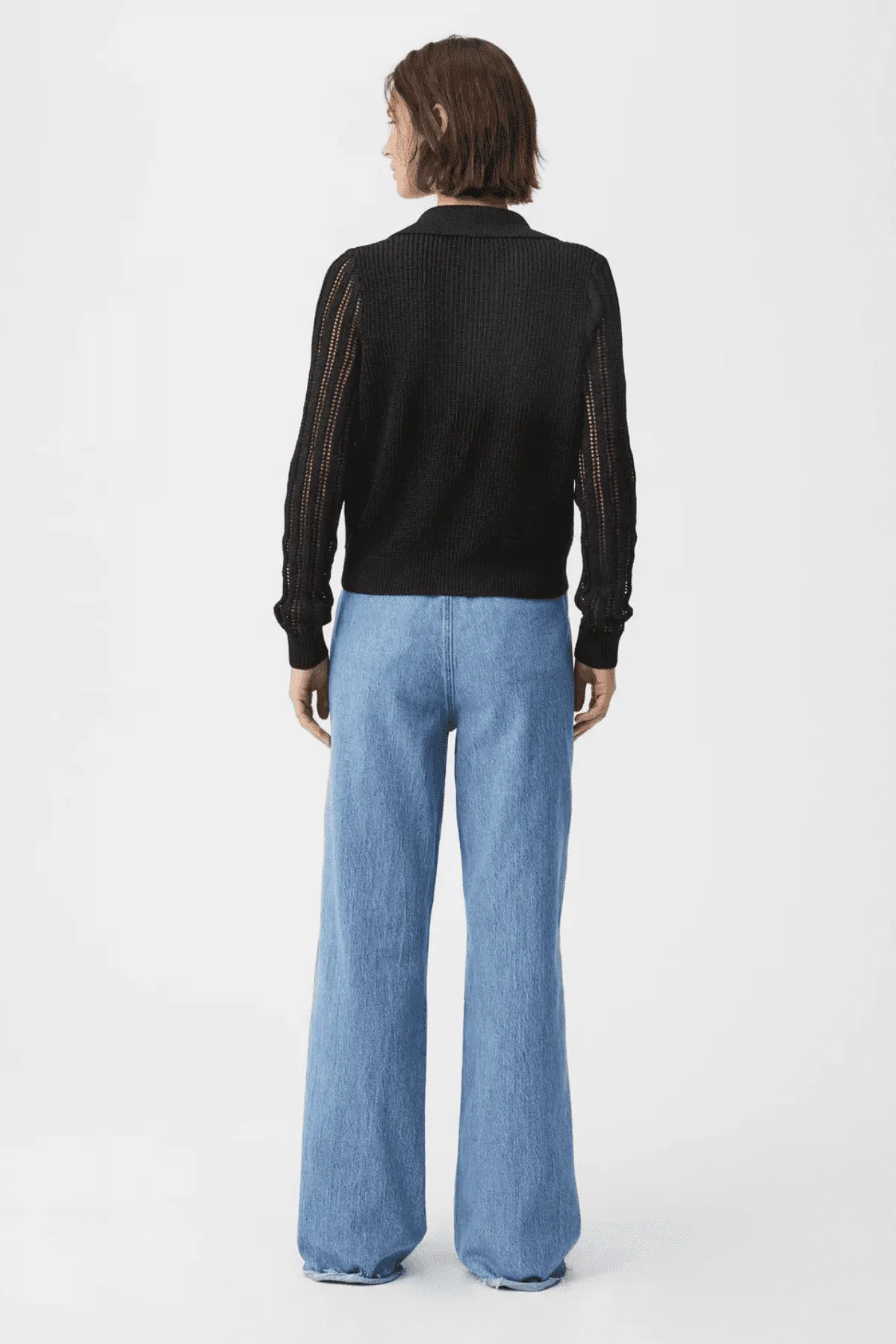 BRYON KNIT CARDIGAN BLACK