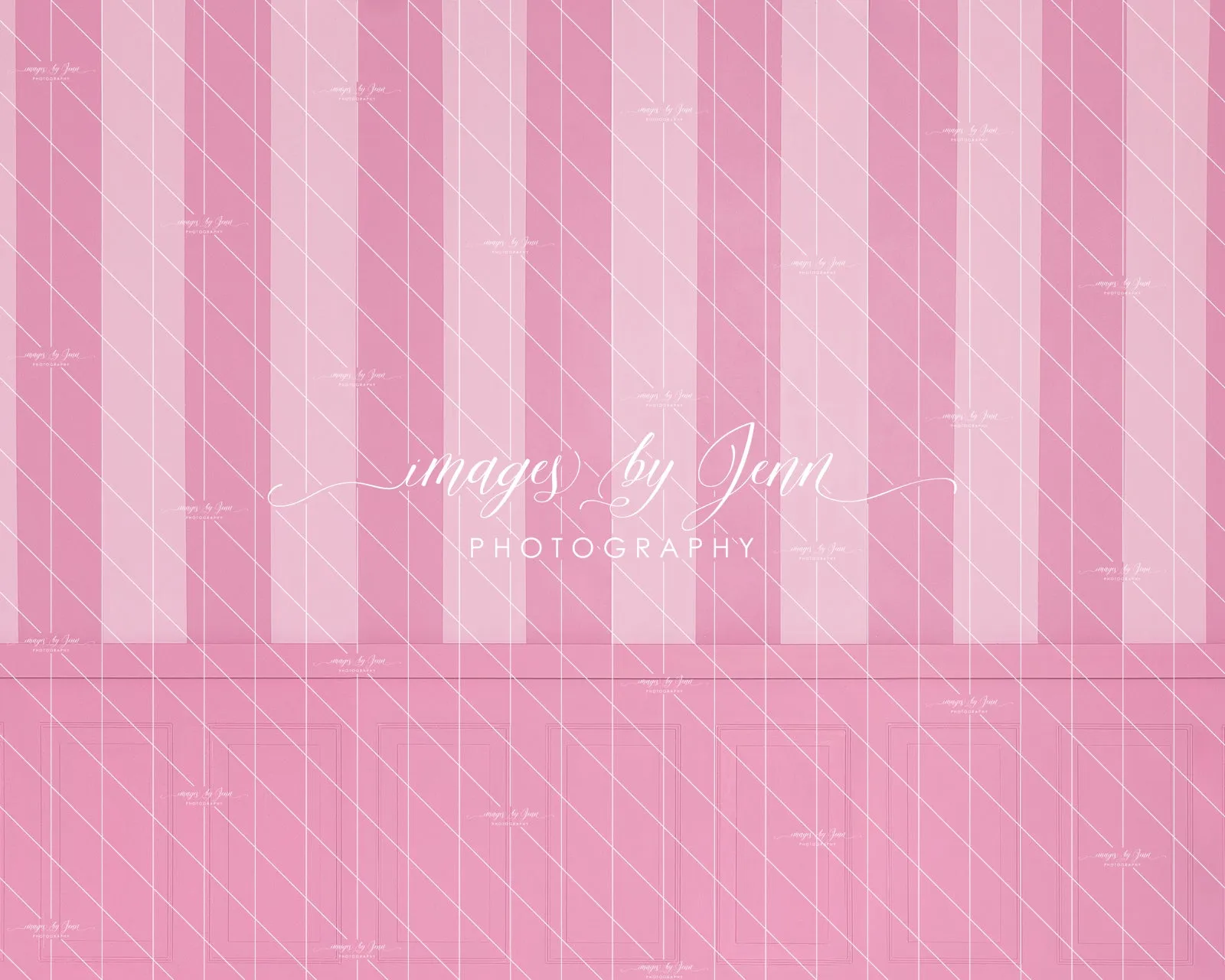 Bubble Gum Stripe Half Wall (JG)