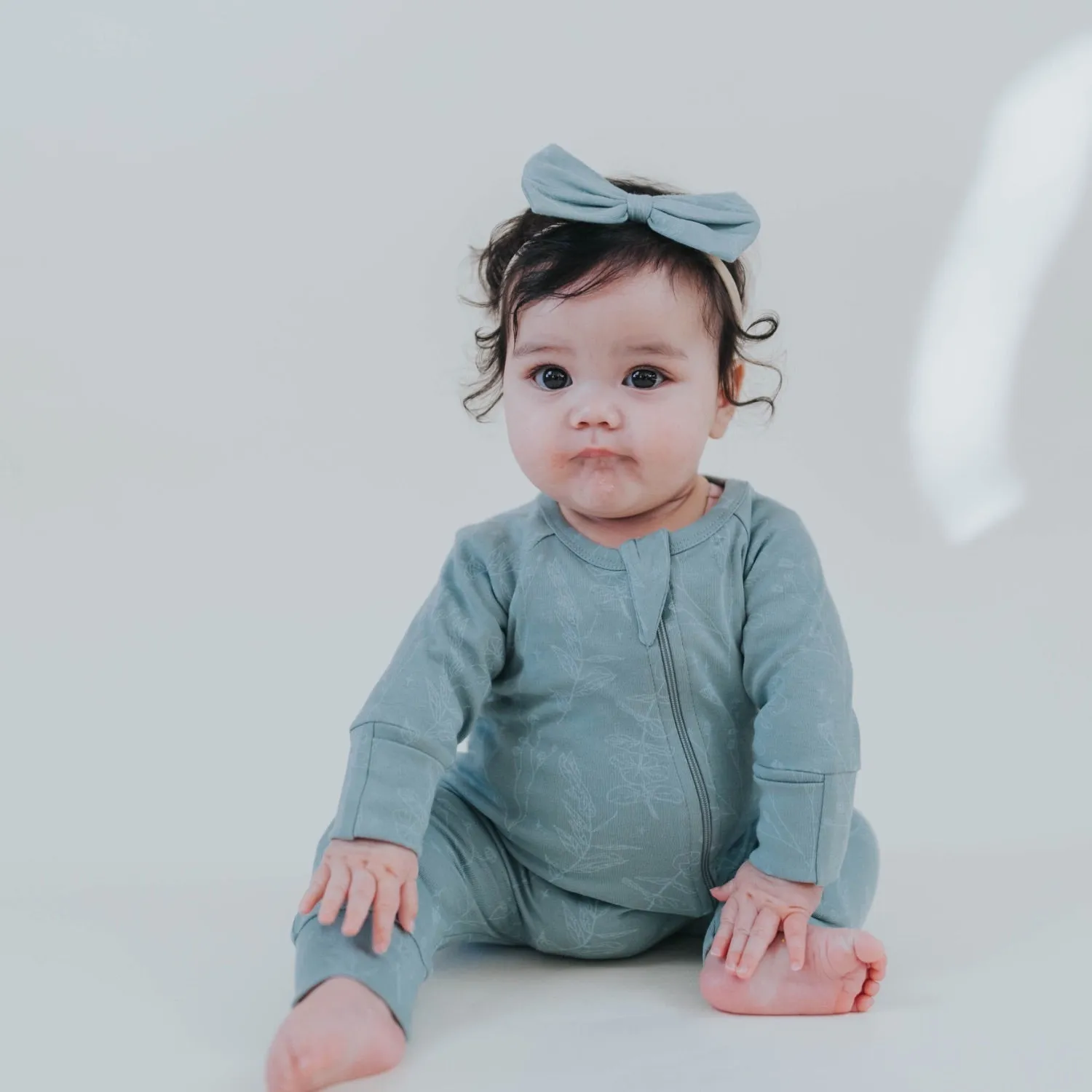 Buck & Baa Organic Zip Romper Laurel