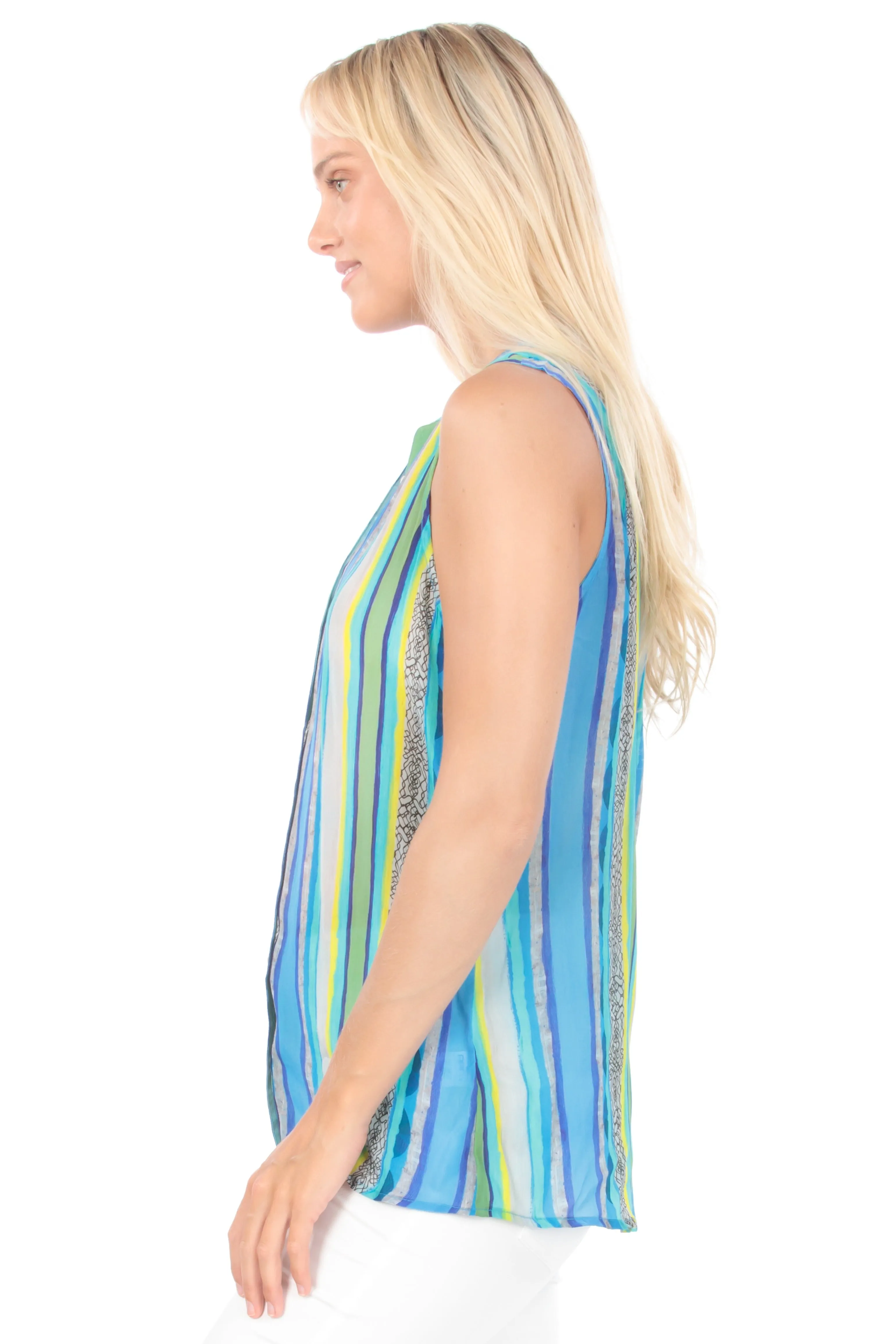 Button-Up Tank Top