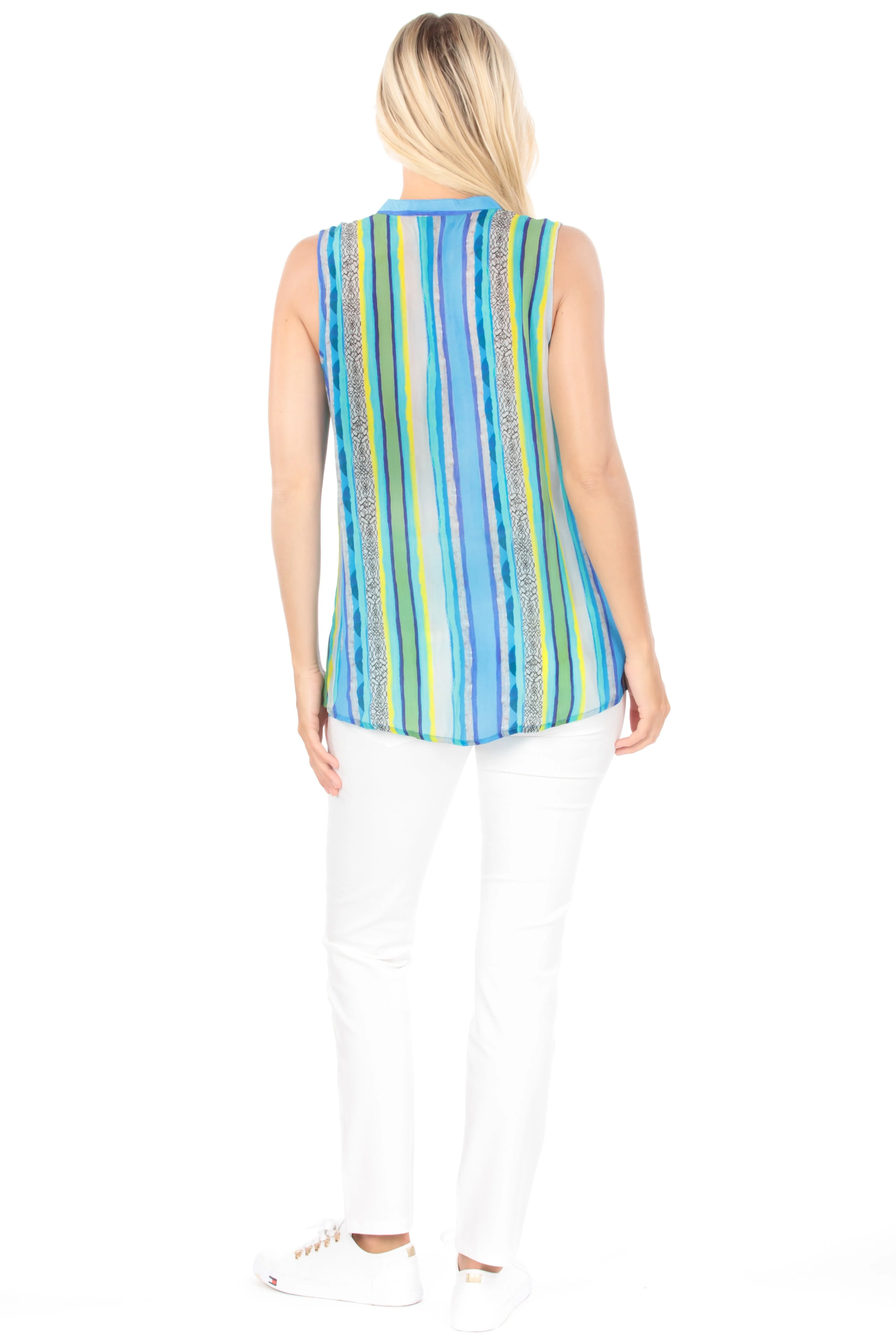 Button-Up Tank Top