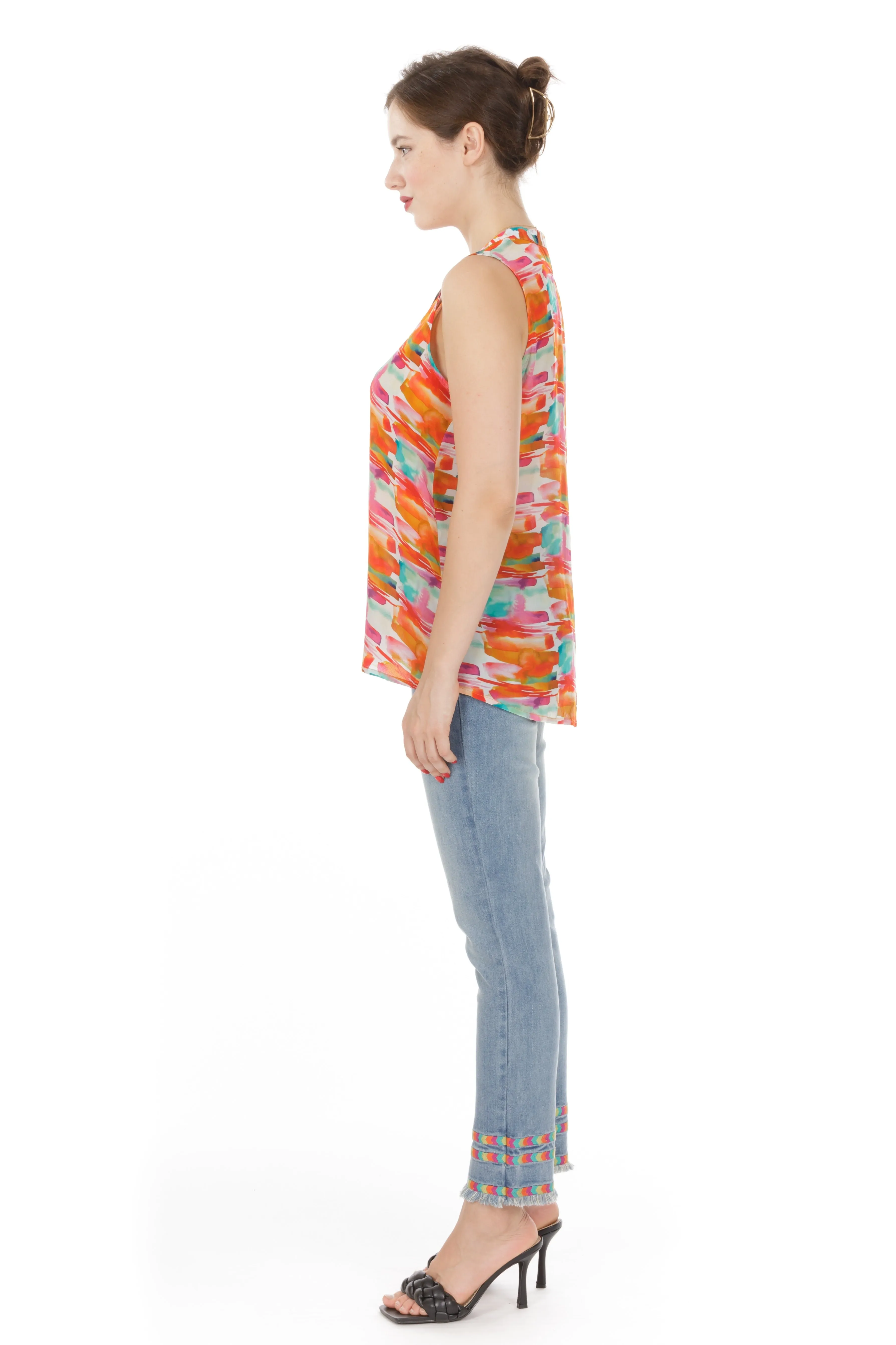 Button-Up Tank Top