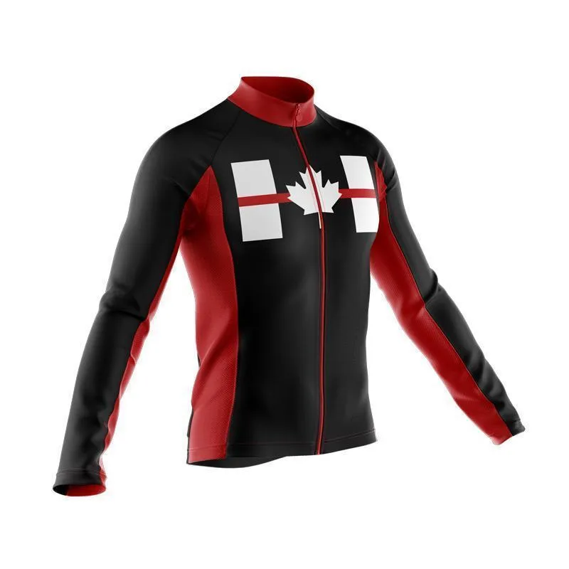 Canada Flag Thin Red Line Thermal Club Jersey