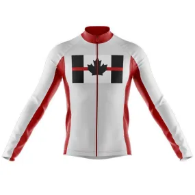 Canada Flag Thin Red Line Thermal Club Jersey
