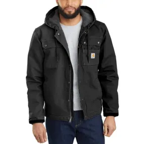 CARHARTT RELAXED FIT WASHED DUCK SHERPA-LINED UTILITY JACKET