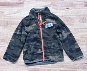 Carter's Camo Fleece Zip-Up - 3T