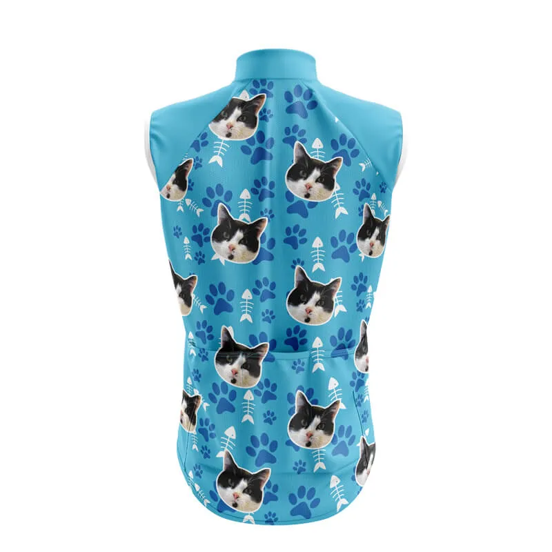 Cat Custom Face Club Jerseys (Blue)