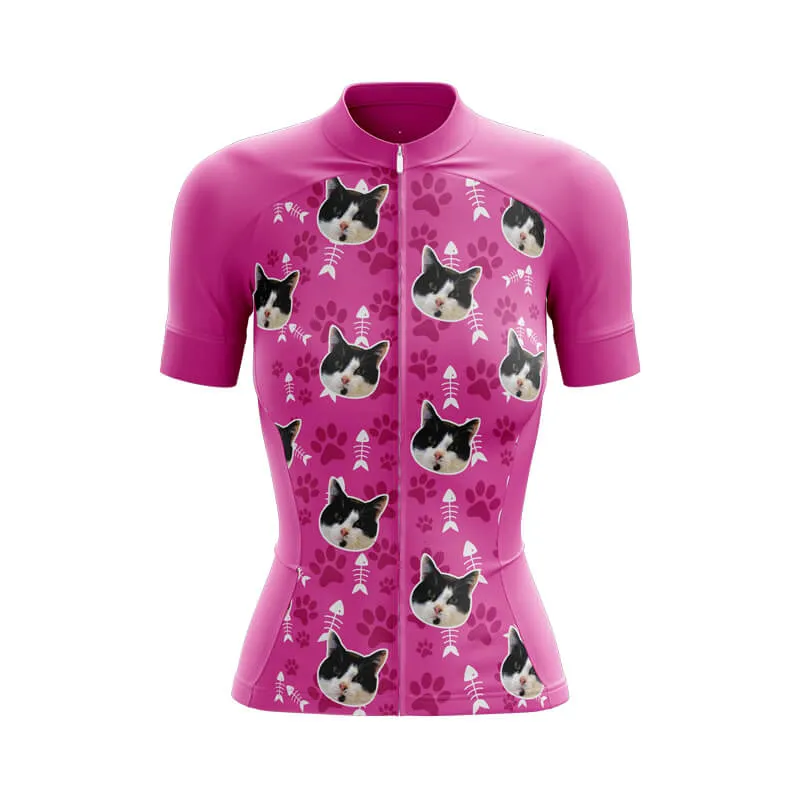 Cat Custom Face Club Jerseys (Pink)
