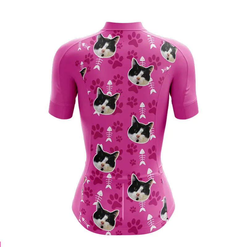 Cat Custom Face Club Jerseys (Pink)