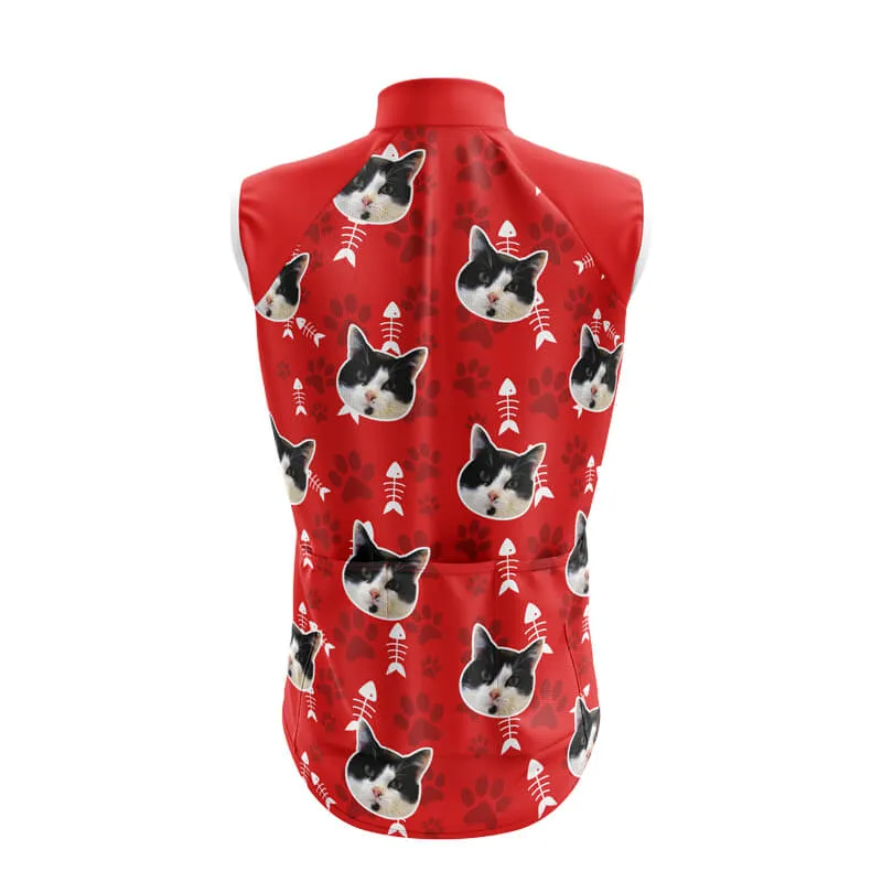 Cat Custom Face Club Jerseys (Red)