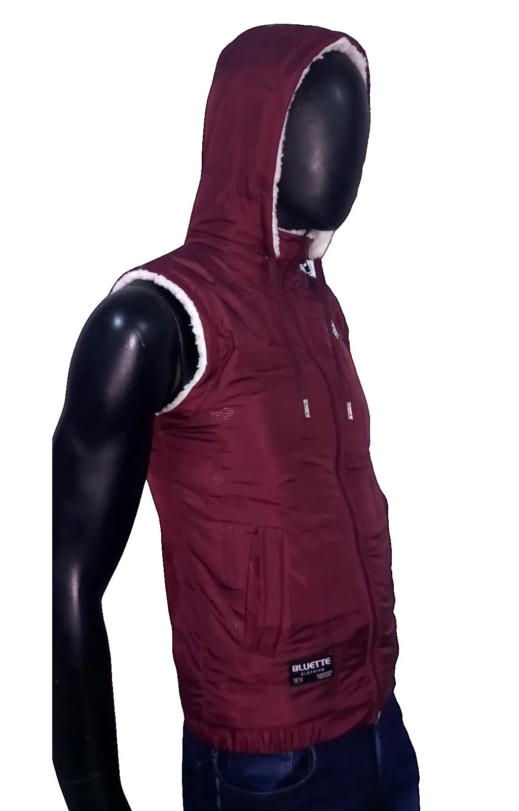 CHALECO HOMBRE IMPERMEABLE CON FORRO EN SHERPA 2023