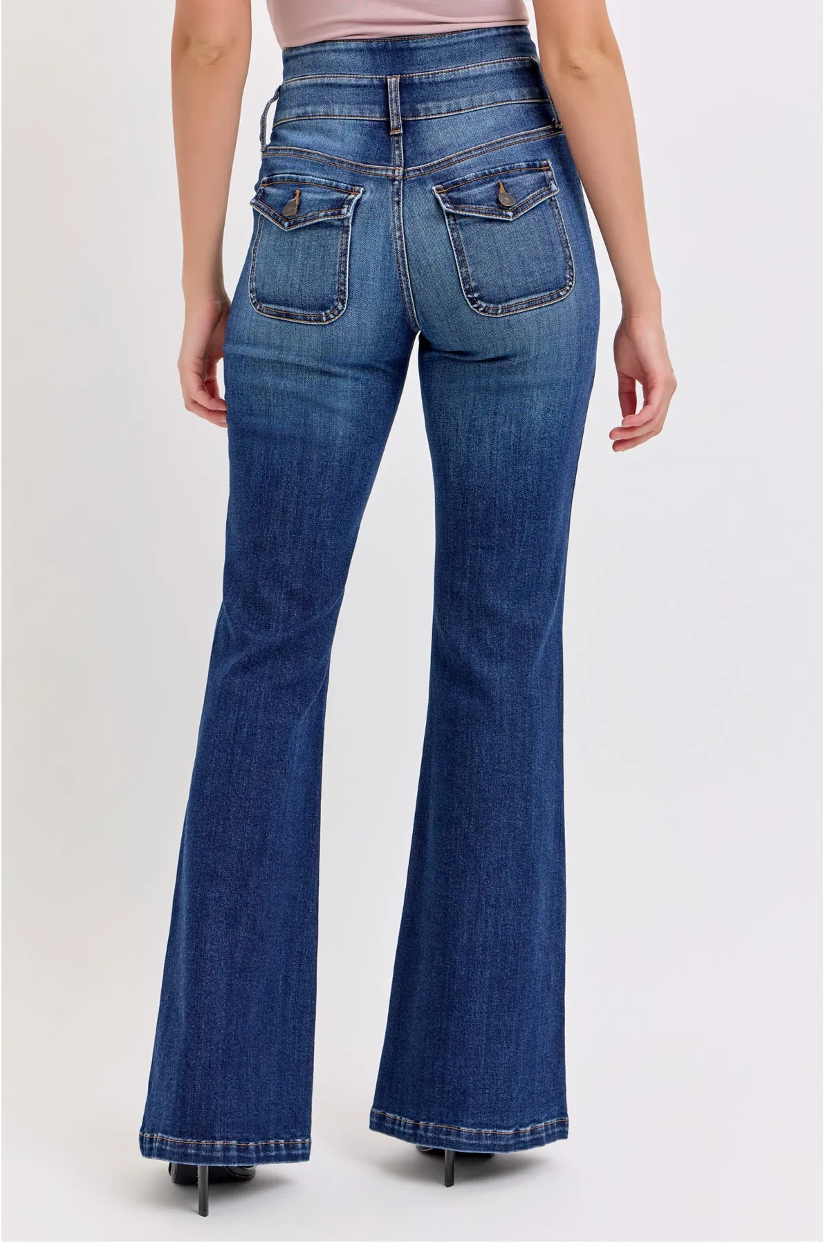 Chelsea High Rise Flare Jeans