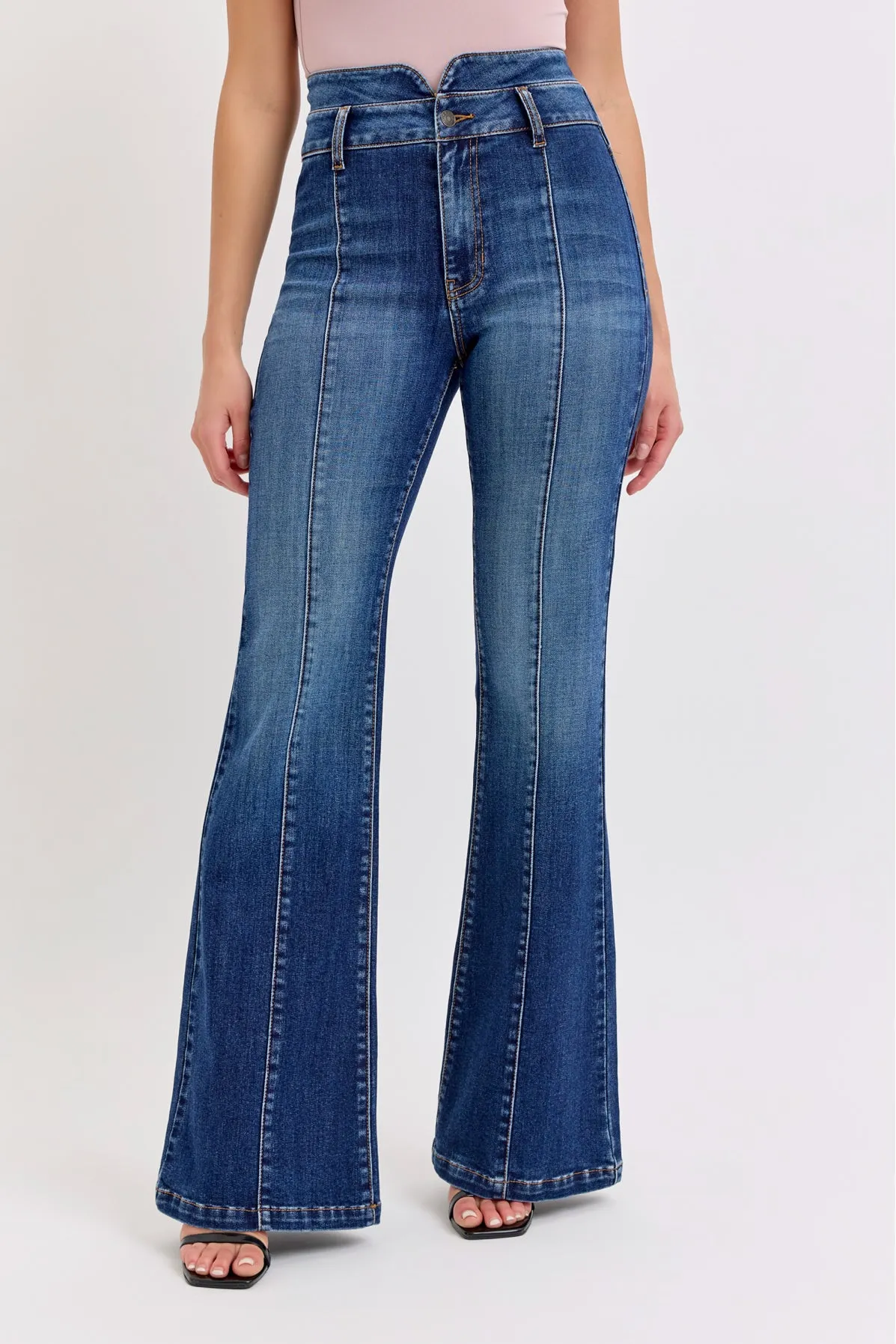 Chelsea High Rise Flare Jeans