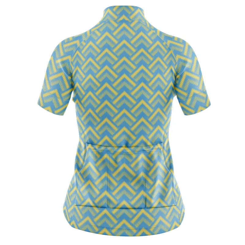 Chevron Club Jerseys (Blue-Yellow)